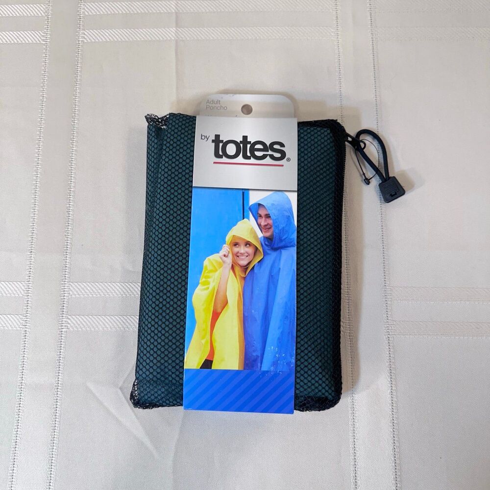 Totes Waterproof Poncho NWT